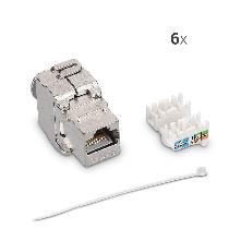 كي ستون kwmobile CAT6A (6 قطع)